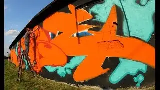 big graffiti putin baik rase