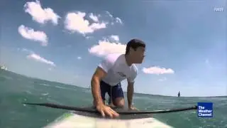 Shark Knocks Man Off Paddle Board Near Florida Coast