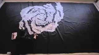 Gabaskallas- Cells lace in progress