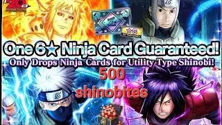 Test 500 Shinobites 6☆ Guaranteed Summon (Utility)| Naruto x Boruto Ninja Voltage