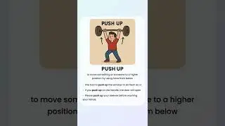 Push Up - English Phrasal Verbs #phrasalverbs #vocabulary #pushUp #english #learnenglish