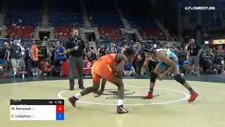 152 Lbs Cons 16 2 Micah Norwood Ohio Vs Cade Creighton California