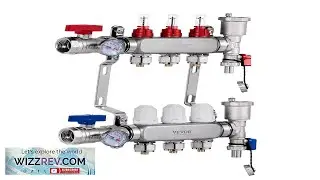 VEVOR 3 Branch Radiant Heat Manifold 1 2