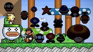 SMBX v1.4.4 - New PowerUps GFX!! (Dark Style). HD