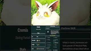 018 Cremis Paldex Entry