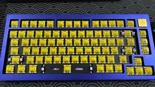 Keychron Q1 с Gateron Phantom Yellow