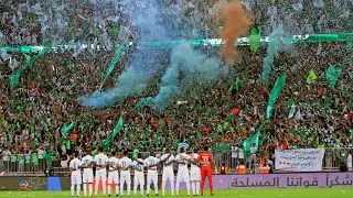 جمهور الاهلي في الديربي من قلب الجوهرة ضد الاتحاد