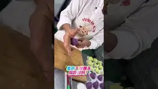 Have you ever tried making purple sweet potato silver thread rolls and purple thousand-thr