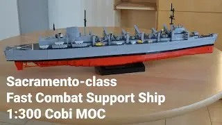 Cobi MOC 1:300 Sacramento-class Fast Combat Support Ship