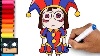How To Draw Pomni | The Amazing Digital Circus