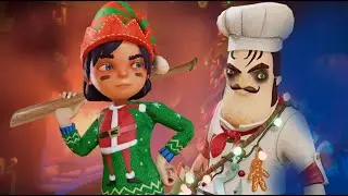 Secret Neighbor Butcher Neighbor Gameplay Christmas 2022