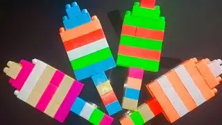 Satisfying DIY Ice cream ASMR building blocks/block game/Lego block#asmr#asmrsounds #buildingblocks