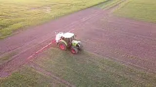 Claas Arion 550 Cebis Touch mit Maschio Gaspardo Tempo | Landwirtschaft | Saar Agrar | Landtechnik