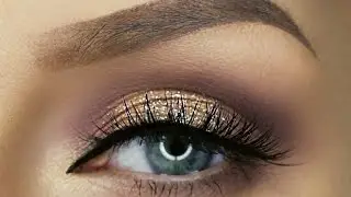 Taupe & Gold Tutorial - Morphe 35T Palette - Lashes Love & Leather