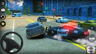 US Police Hummer Car Quad Bike Police - Driving Simulator - Best Android Gameplay #2