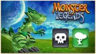 Monster Legends - Навыки тренировки дендрозавра [Золотое издание]