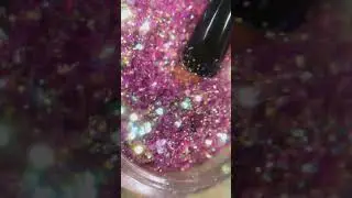 Chunky glitters satisfying/makeup videos /closeup glitters TikTok short