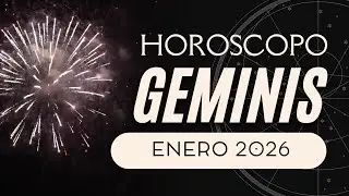 🎆 HORÓSCOPO #geminis  ENERO 2026: ¡COMIENZA TU MEJOR AÑO! Tu Signo Empieza con TODO el Poder 🔥✨