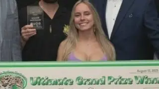 Woman claims $10,000 as 