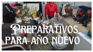Recibiendo el año nuevo en familia 