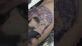 Jim morrison portrait! @s.smith.tattoos insta.