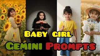 Baby girl Gemini prompt 🚨 ai how to create gamini ai photo editing 