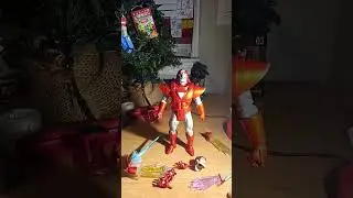 diamond select iron man silver centrerion comic ver. pt 2