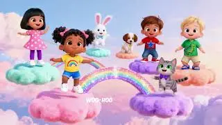 Bright, colorful, and playful — Jump, Clap & Dance! The Ultimate Toddler Song Party
