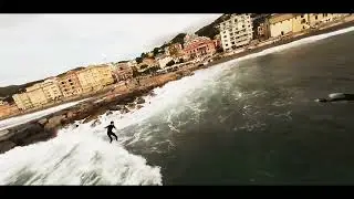 Rough seas and surf - FPV drone