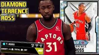 DIAMOND TERRENCE ROSS GAMEPLAY! THIS CARD IS PERFECT! NBA 2k20 MyTEAM