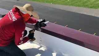 Stand up seam coping
