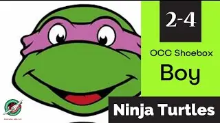 Ninja Turtles ⚔️  OCC Shoebox 🐢 Boy 2-4