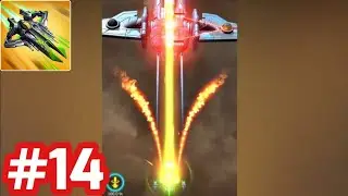 Wing Fighter - Gameplay Walkthrough - Part 14 Invincible Courage (iOS/Android)