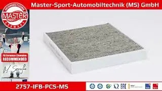 2757-IFB-PCS-MS | CABIN FILTER | Master-Sport-Automobiltechnik (MS) GmbH