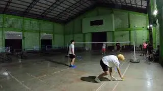 แบดมินตัน บูรพา/ณัฐนันท์ vs จุมพล/ศุภวิช | ตีแบดแหละ