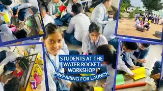 lasting Off! Water Rocket Workshop at Shashwat Public School