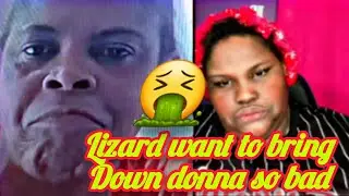 Larry Di Lizard 🦎 Climbing Rosealee Tree Trying To Expose Donna Comparing Scamming & Coning 👹