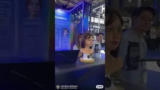 When AI gets a human face&hellip; things feel different. 🤖👩🏻 #AIface #HumanLikeRobot #TechFuture #ai