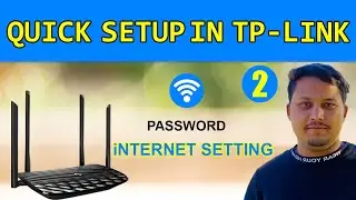 Quick Setup In TP-Link Router | Mac clone | WAN Connection Types in TP-Link Router