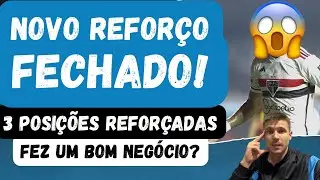 🚨GRÊMIO CONTRATA NOVO JOGADOR! REFORÇO CONFIRMADO! NEGÓCIO FECHADO PRA TRÊS POSIÇÕES 