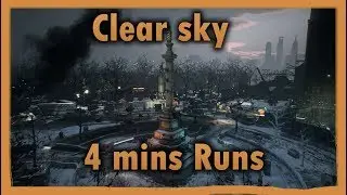 The Division 1.7 Clear Sky 4mins runs with Final Measure Healer build
