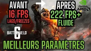 Meilleurs paramètres graphiques BF6 Battlefield 6 Saison 1 (Boost FPS et visibilité)