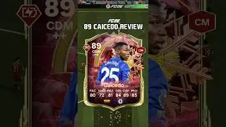 89 Caicedo Review in FC 26, L PS+ but good anyway 🙌 #shorts #caicedo #winterwildcards #fc26 #sbc
