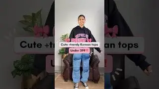 #meeshofinds Korean Tops Haul Under 399 🤯 #shorts #viral #meesho #meeshohaul #meeshotops #foryou