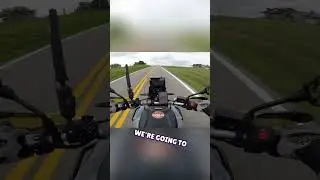 Motorcycle Adventure: Garmin Guides Secret Roads! #shorts
