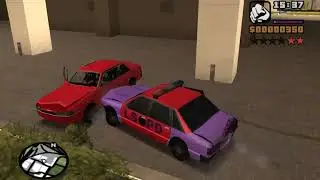 GTA SA Mission #1 Big Smoke (with Rainbomizer Mod) [Handling Random]