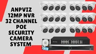 Anpviz 32 Channel PoE Security Camera System &ndash; Advanced Night Vision Security &ndash; REVIEW