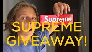 *closed* thank you... NOW GIVEAWAY TIME! INSANE SUPREME STICKER GIVEAWAY!