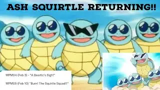 Ash Squirtle returning!! Pokemon aim to be Pokemon master episode title. #pokemon