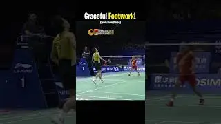 Such a Graceful Footwork by Liew Daren #badminton #chenlong #worldtourfinals #bwf #leechongwei
